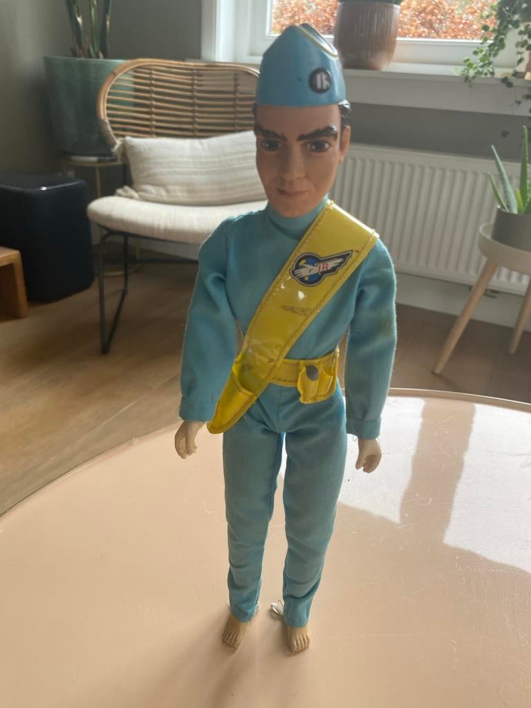 Vintage Thunderbirds Actiefiguur, Ophalen of Verzenden, Gebruikt