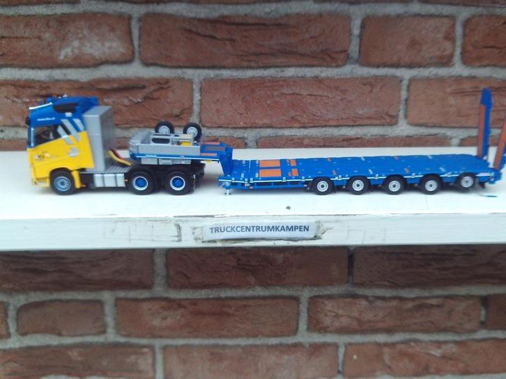 WSI  Volvo  FH4  Globetrotter  van  B.K.V., Hobby en Vrije tijd, Modelauto's | 1:50, Nieuw, Bus of Vrachtwagen, Wsi, Ophalen of Verzenden