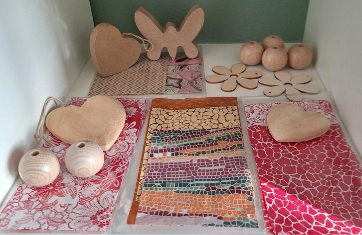 Decopatchen., Hobby en Vrije tijd, Knutselen, Zo goed als nieuw, Ophalen of Verzenden