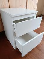 IKEA Kullen Nachtkastje Wit, Huis en Inrichting, Kasten | Ladekasten, 1 of 2 laden, Ophalen, 25 tot 50 cm, Minder dan 100 cm