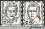 Duitsland Bundespost 1986 - Yvert 1136-1137 - Beroemde (ST), Postzegels en Munten, Postzegels | Europa | Duitsland, Ophalen, BRD