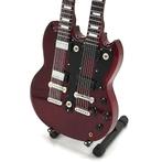 Led Zeppelin Jimmy Page mini gitaar 25cm miniatuur guitar, Nieuw, Ophalen of Verzenden