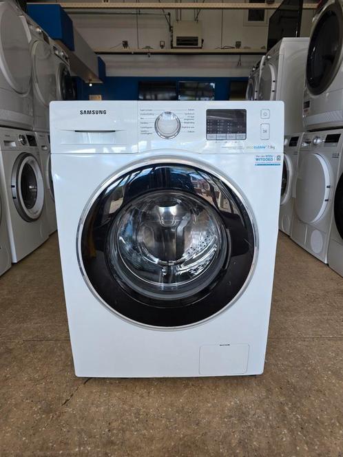 Samsung Eco Bubble wasmachine. 7 kilo. A+++. Gratis thuis!, Witgoed en Apparatuur, Wasmachines, Zo goed als nieuw, Voorlader, 6 tot 8 kg