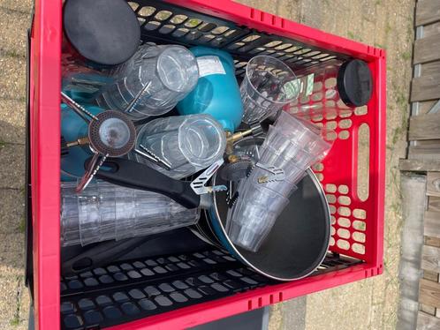 complete kampeer uitrusting, Caravans en Kamperen, Kampeeraccessoires, Zo goed als nieuw, Ophalen