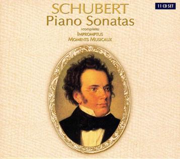 Schubert Pianosonates Collectie 11 CD box