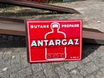 Antargaz Emaille Reclamebord Butaan Propaan, Ophalen of Verzenden