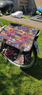 dubbele vrolijke fietstas, Ophalen of Verzenden, Gebruikt