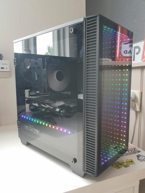 Game PC Ryzen 5 3600X 32GB DDR4, GTX1070TI NVME SSD Computer, Computers en Software, Desktop Pc's, Zo goed als nieuw, 4 Ghz of meer