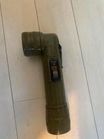 Vintage Militaire Hoeklamp met Filters - US Army Zaklamp, Antiek en Kunst, Ophalen of Verzenden