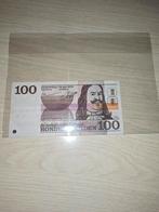 100 gulden, Postzegels en Munten, Bankbiljetten | Nederland, Ophalen of Verzenden, 100 gulden, Los biljet