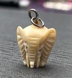 Kleine olifant hanger, Ophalen of Verzenden, Gebruikt, Beige, Overige materialen