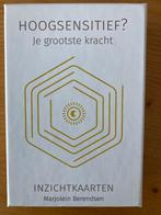 Hoogsensitief? Je grootste kracht. Inzichtkaarten, Boeken, Ophalen of Verzenden, Zo goed als nieuw, Marjolein Berendsen