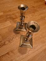 Paar antieke kandelaren, Ophalen of Verzenden, Overige materialen