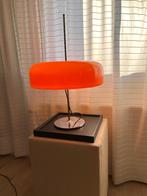 Vintage Oranje Space Age lamp / Staff Leuchten lamp., Huis en Inrichting, Lampen | Tafellampen, MCM.  / Space Age, Metaal, Gebruikt