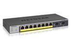 Netgear Prosafe 10 poorts POE switch ProSafe GS110TP, Computers en Software, Netwerk switches, Ophalen, Zo goed als nieuw