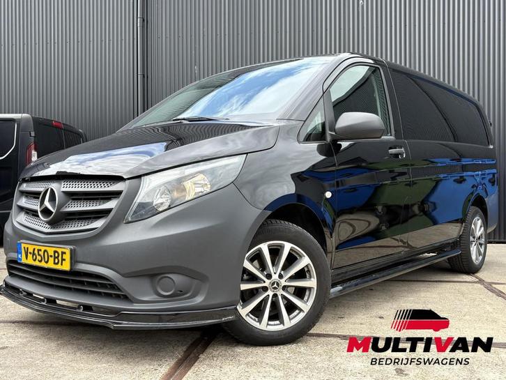 Mercedes-Benz Vito 111 CDI Functional Lang | Camera | Velgen, Auto's, Bestelauto's, Bedrijf, Te koop, ABS, Airbags, Airconditioning