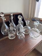 Diverse Glazen Karaffen, Antiek en Kunst, Antiek | Glas en Kristal, Ophalen of Verzenden