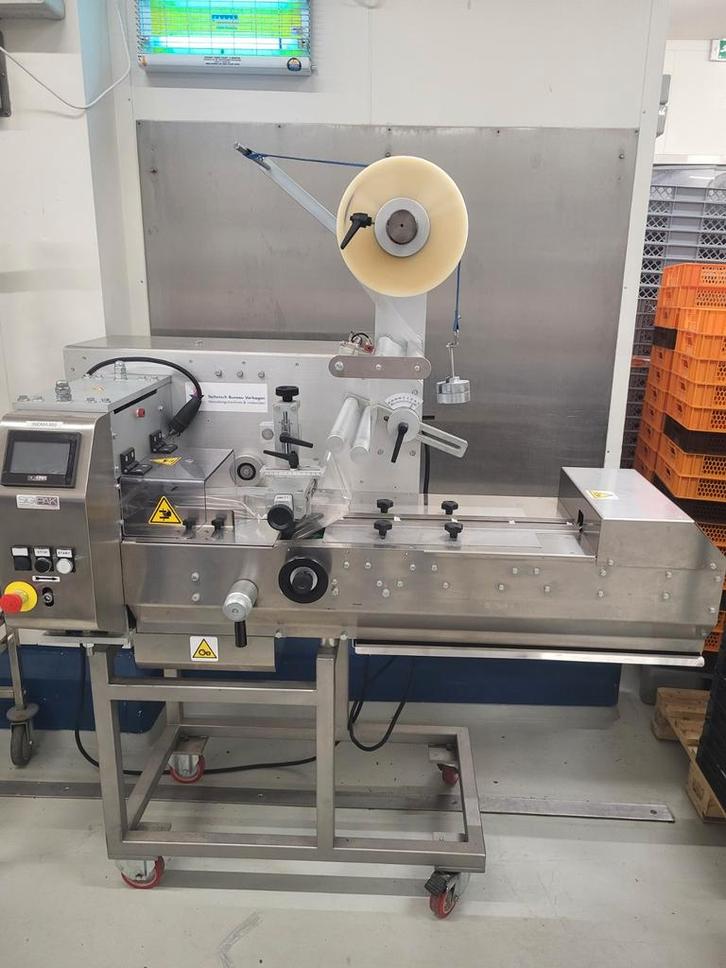 Mini Flowpacker - Verpakkingsmachine, Zakelijke goederen, Machines en Bouw | Industrie en Techniek, Ophalen of Verzenden