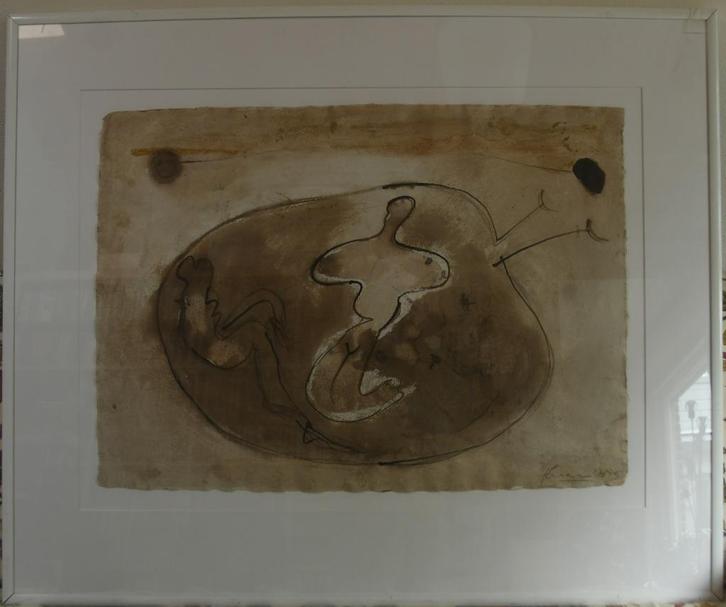 Johan Claassen '' Mensenval '', Antiek en Kunst, Kunst | Schilderijen | Abstract, Ophalen