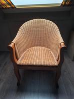 Rieten stoel, Ophalen, Bruin, Eén