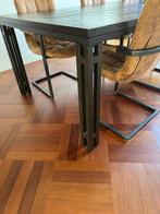 Eiken tafel, Huis en Inrichting, Ophalen, Gebruikt, 100 tot 150 cm, 200 cm of meer