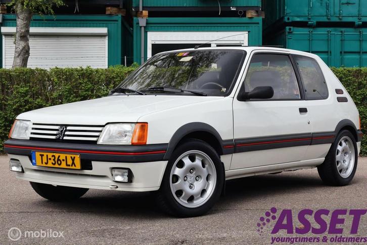 Peugeot 205 1.9 GTI 130pk NL auto | 1e eigenaar | schuifdak, Auto's, Peugeot, Bedrijf, Te koop, Alarm, Centrale vergrendeling