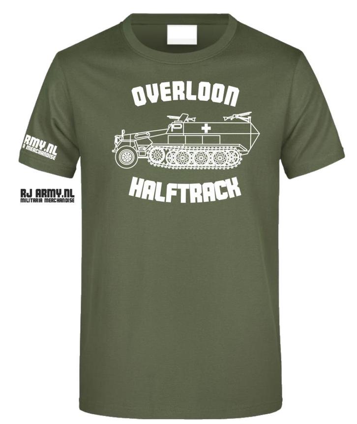 Overloon Halftrack, Verzamelen, Militaria | Tweede Wereldoorlog, Overige soorten, Kleding of Schoenen, Overige gebieden, Verzenden