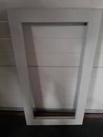 Raam hardhout inclusief ++ glas, Doe-het-zelf en Verbouw, Glas en Ramen, Ophalen, Zo goed als nieuw