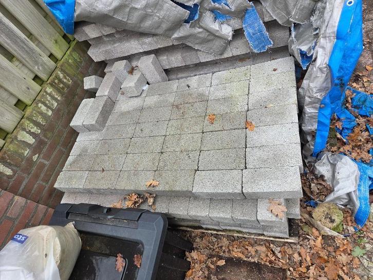 BIA maasformaat betongevelsteen 1000 stuks, Doe-het-zelf en Verbouw, Metselstenen, Nieuw, Beton, Ophalen