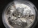 2021 Cook Islands - Terracotta warriors - 1 oz proof UHR sil, Ophalen of Verzenden, Zilver