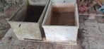 oude waterbakken,  2 stuks en gratis. For free., Tuin en Terras, Ophalen, Gebruikt, Minder dan 60 cm, Minder dan 30 cm