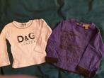 Burberry en D&G origineel longsleeve 74, Ophalen of Verzenden, Jongetje, Shirtje of Longsleeve