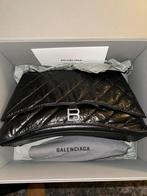 Zwarte crush large chain bag Balenciaga., Handtas, Zo goed als nieuw, Zwart, Ophalen