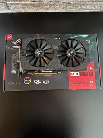 Asus Rog Strix Radeon RX570 - Heeft een probleem beschikbaar voor biedingen