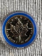 Maple leaf 1988 1 OZ ounce zilver, Ophalen of Verzenden, Zilver