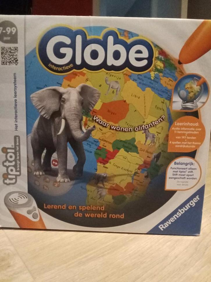 Interactieve Wereldbol met Pen - Tiptoi, Kinderen en Baby's, Speelgoed | Educatief en Creatief, Zo goed als nieuw, Taal en Lezen