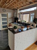 Keuken  met hardstenen blad en achterwanden, Doe-het-zelf en Verbouw, Overige Doe-het-zelf en Verbouw, Ophalen, Zo goed als nieuw