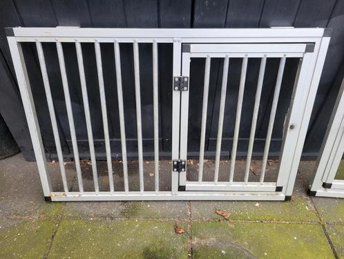 Aluminium Frontjes hondenbench, Dieren en Toebehoren, Hondenbenches, Gebruikt, Ophalen