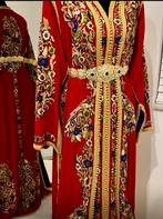Gloednieuwe Rode takchita, Kleding | Dames, Gelegenheidskleding, Maat 38/40 (M), Overige typen, Nieuw, Ophalen of Verzenden