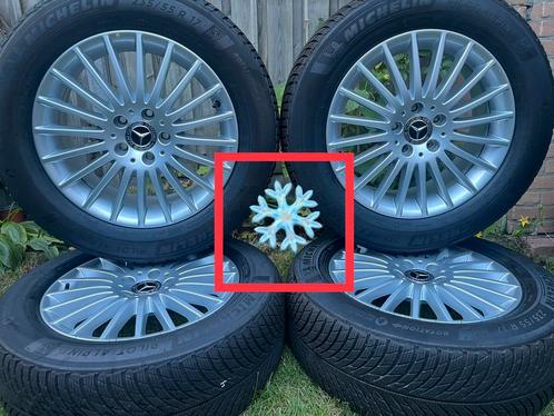 4xnieuw 17” orig Mercedes Vito Vklasse EQV Michelin winter., Auto-onderdelen, Banden en Velgen, Banden en Velgen, Winterbanden
