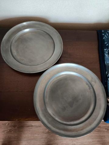 Tinnen Borden Set - Vintage beschikbaar voor biedingen