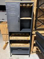 Wijn kast, Ophalen, Zo goed als nieuw, Hout, Minder dan 50 cm