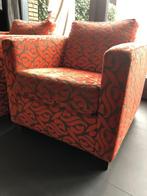 Twee mooie fauteuils van Goossens, Gebruikt, 75 tot 100 cm, Ophalen of Verzenden, 50 tot 75 cm