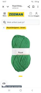 Gezocht ..gras groen acryl garen royal van zeeman, Ophalen of Verzenden, Zo goed als nieuw, Breien of Haken, Wol of Garen