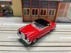 Faller AMS Mercedes 300SE rood zwart dak, gereviseerde motor, Ophalen of Verzenden, Zo goed als nieuw, Elektrisch, Overige merken