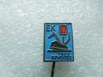 speldje EK schaatsen Deventer 1966, Verzamelen, Speldjes, Pins en Buttons, Ophalen of Verzenden, Zo goed als nieuw, Overige onderwerpen