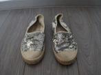 Zilveren espadrilles maat 39 met pailletten, Kleding | Dames, Schoenen, Overige kleuren, Ophalen of Verzenden, Zo goed als nieuw