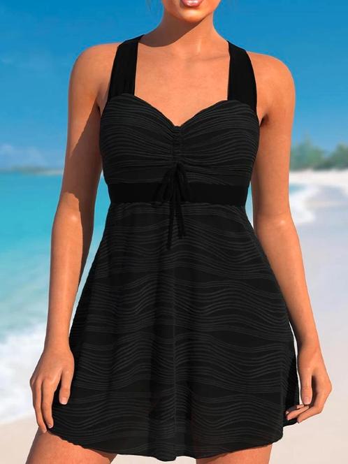 Badpakjurk zwart 34 36 38 40 42 44 46 48 50 zwemjurk badpak, Kleding | Dames, Badmode en Zwemkleding, Nieuw, Badpak, Zwart, Ophalen of Verzenden