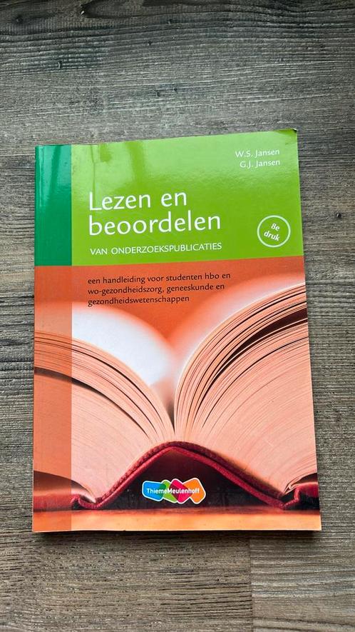 W.S. Jansen - Lezen en beoordelen van onderzoekspublicaties, Boeken, Wetenschap, Zo goed als nieuw, Ophalen of Verzenden