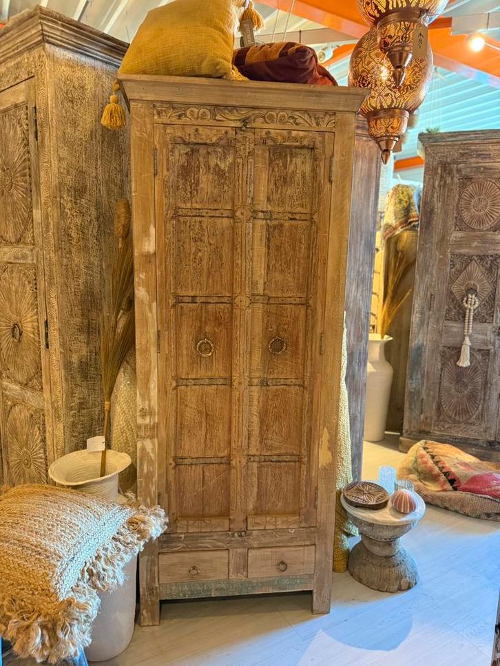 Gave India/Ibiza style kast, Huis en Inrichting, Kasten | Buffetkasten, Nieuw, 25 tot 50 cm, Ophalen